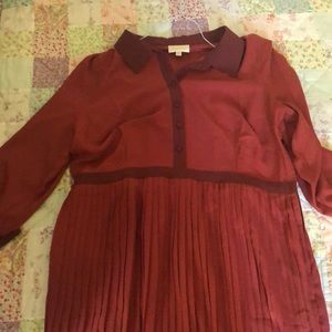 Rusty Red Dress from Modcloth Size XL